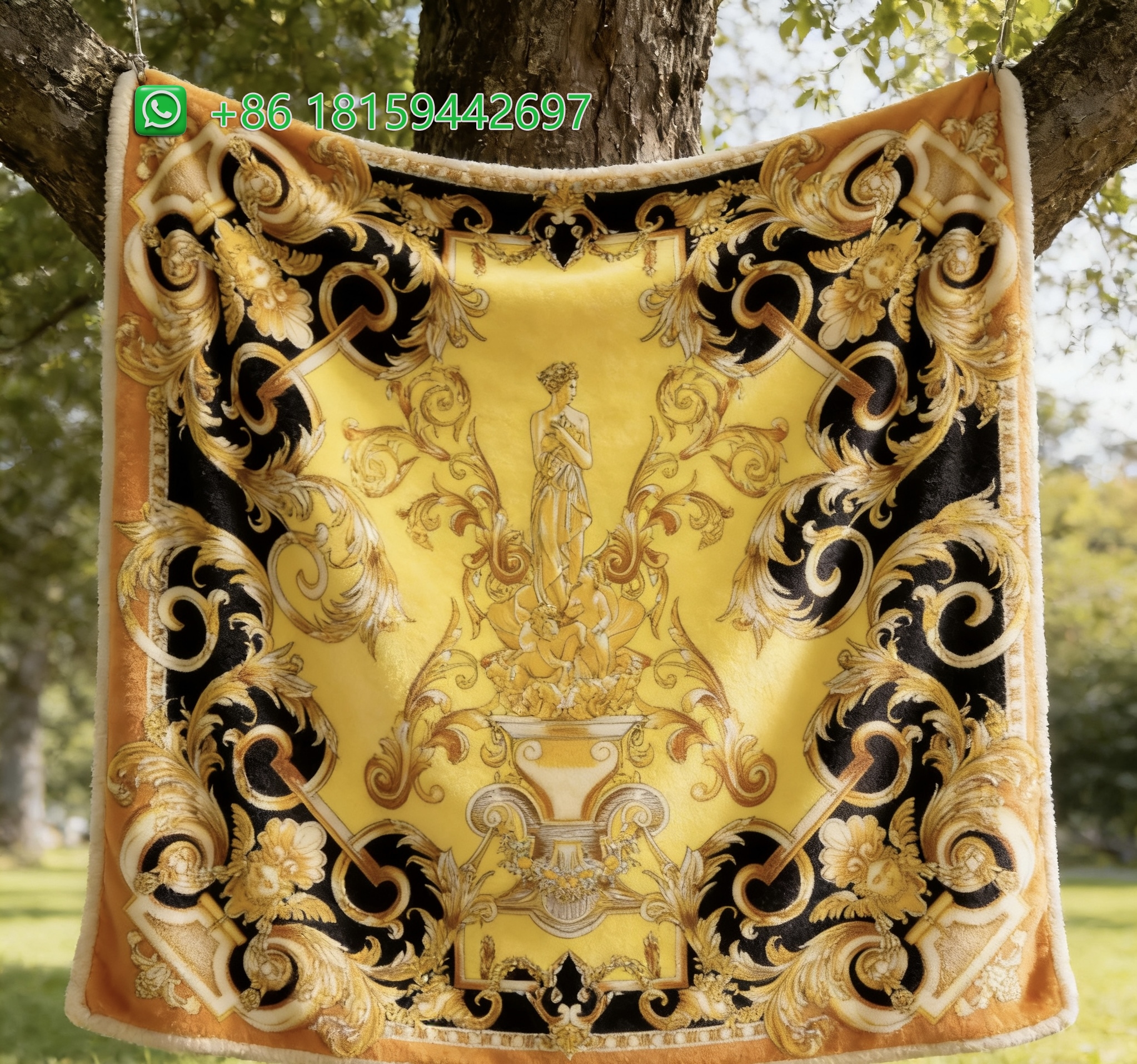 Versace Throw Blankets